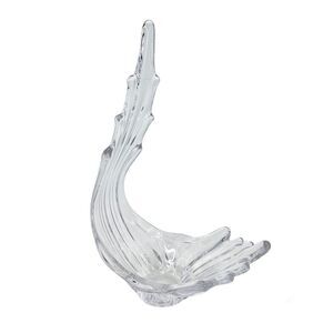 Cofrac Art Verrier Freeform Splash Art Glass Centerpiece Bowl